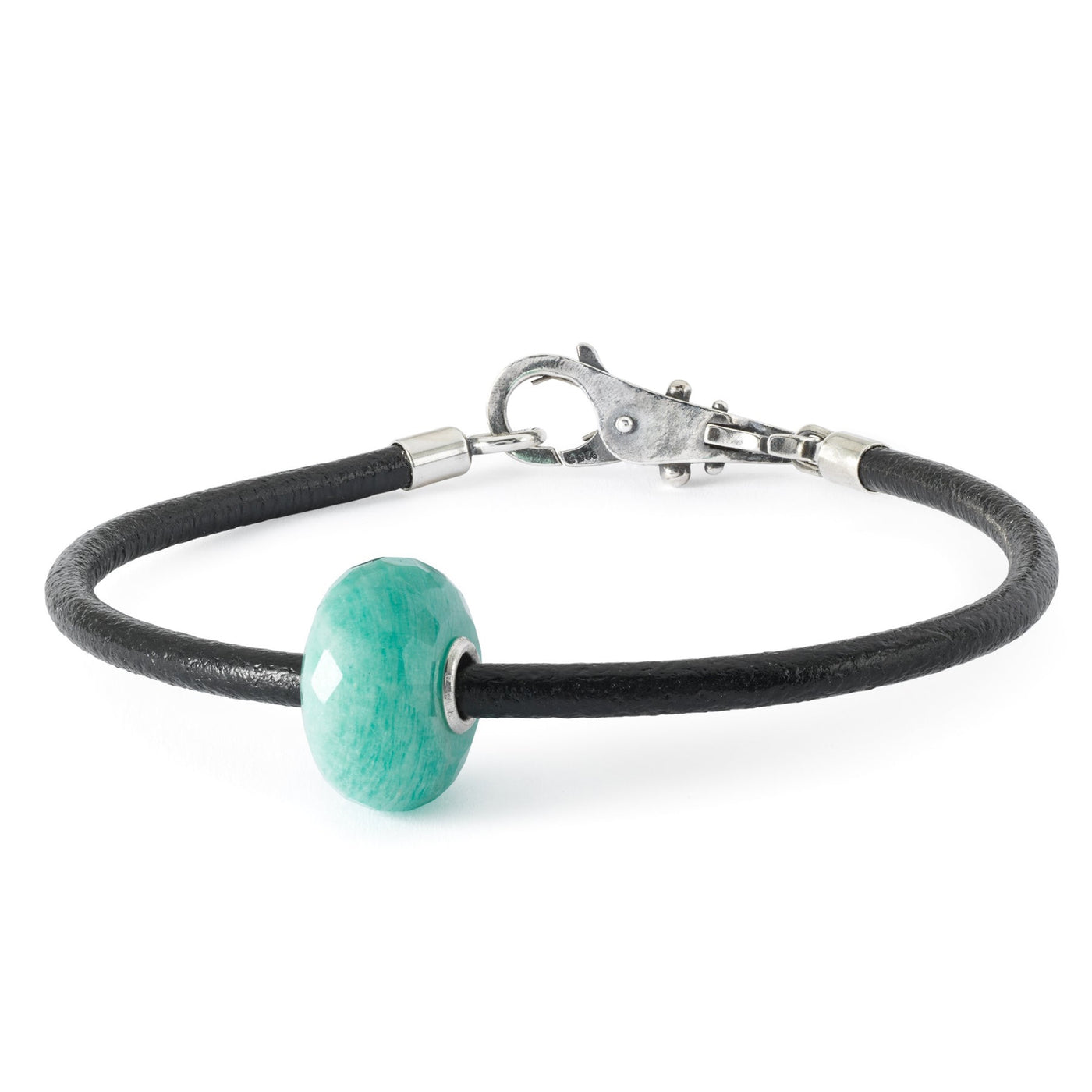 Amazonite Leather Bracelet