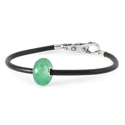 Aventurine Leather Bracelet