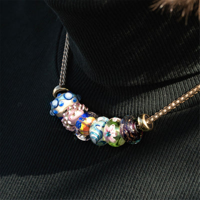 Rainbow Facet Bead