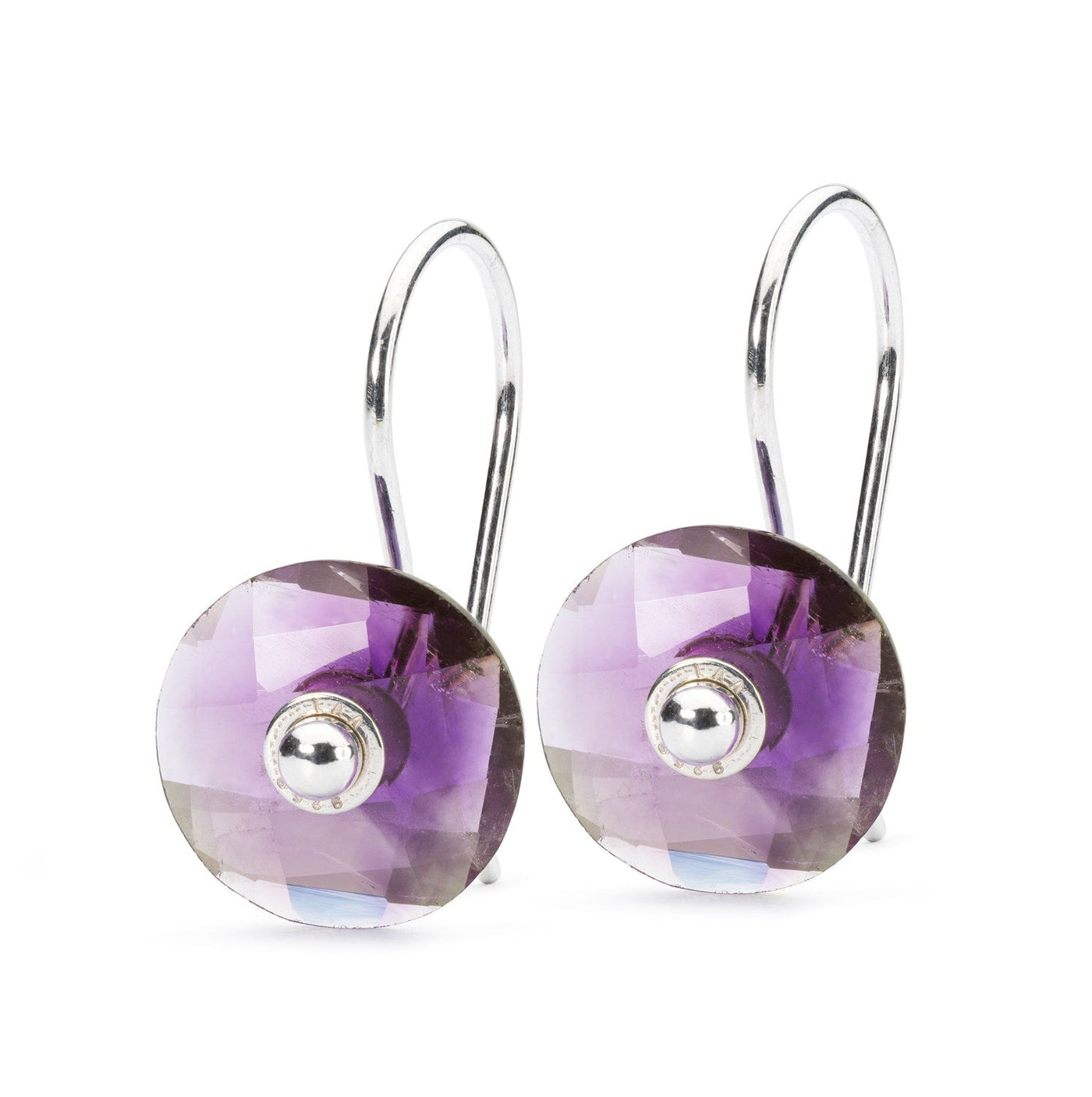 Amethyst & Dancing Butterfly Earring Duo