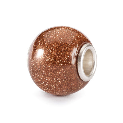 Round Brown Goldstone Bead