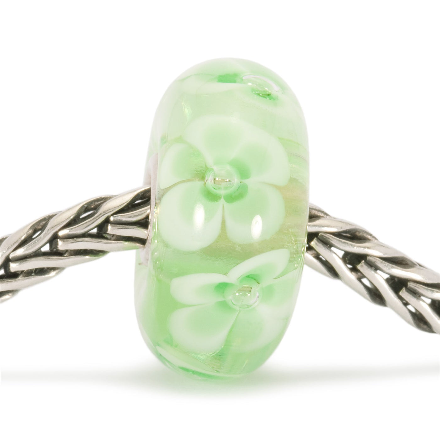 Light Green Flower Bead