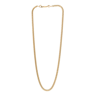 Gold 14 k Necklace with Basic Lock